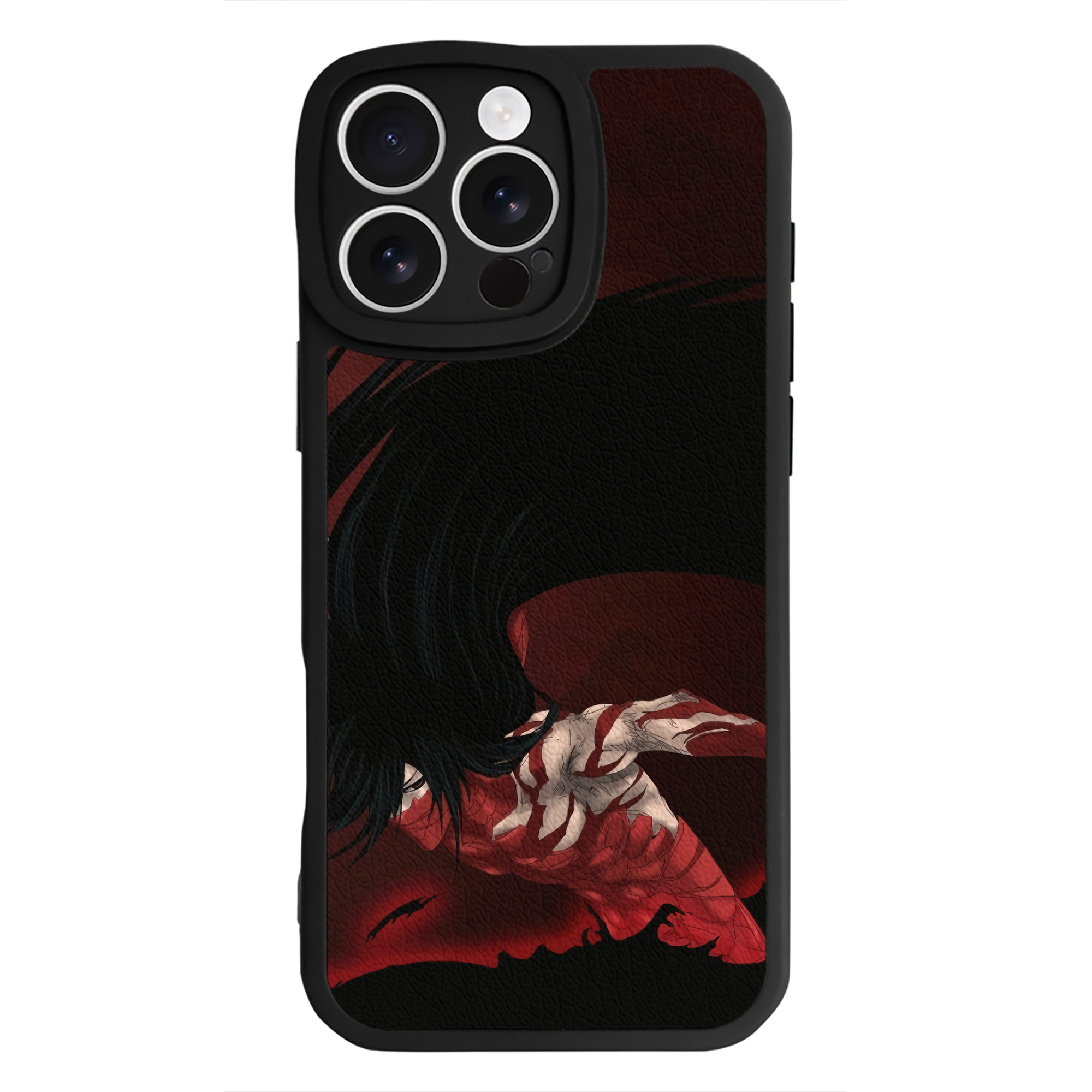 （画像用） ブリーチ BLEACH 【iPhone 16シリーズ対応】シリコンスマホケース（レザー調） 材質：シリコン